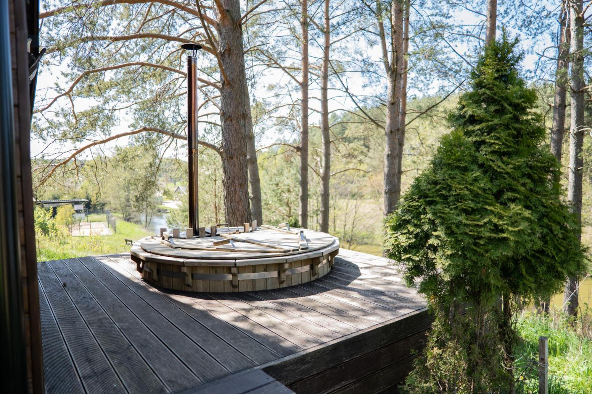 Dom Pod Klonem Na Kaszubach Vila Kościerzyna Exterior foto