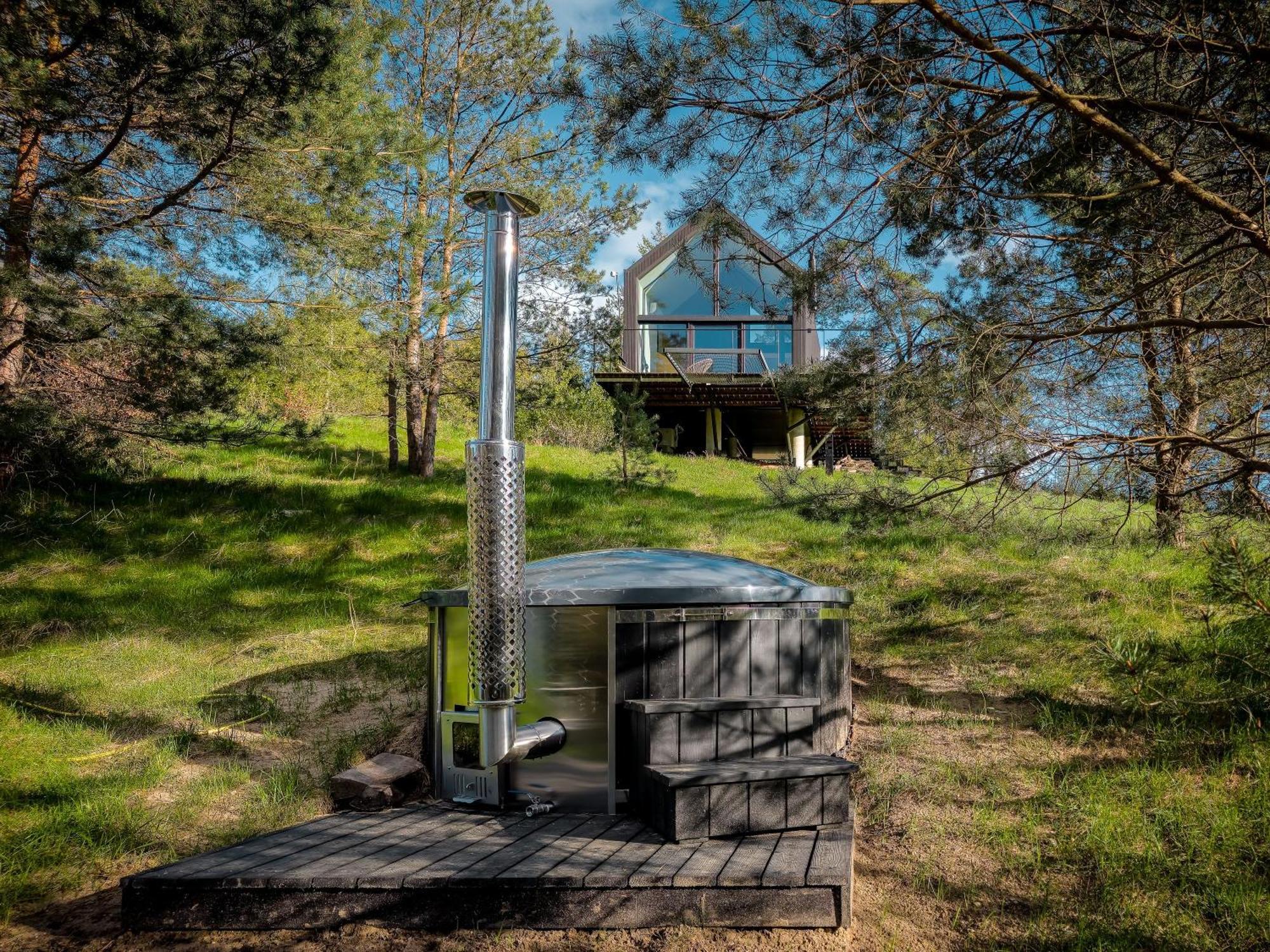 Dom Pod Klonem Na Kaszubach Vila Kościerzyna Exterior foto