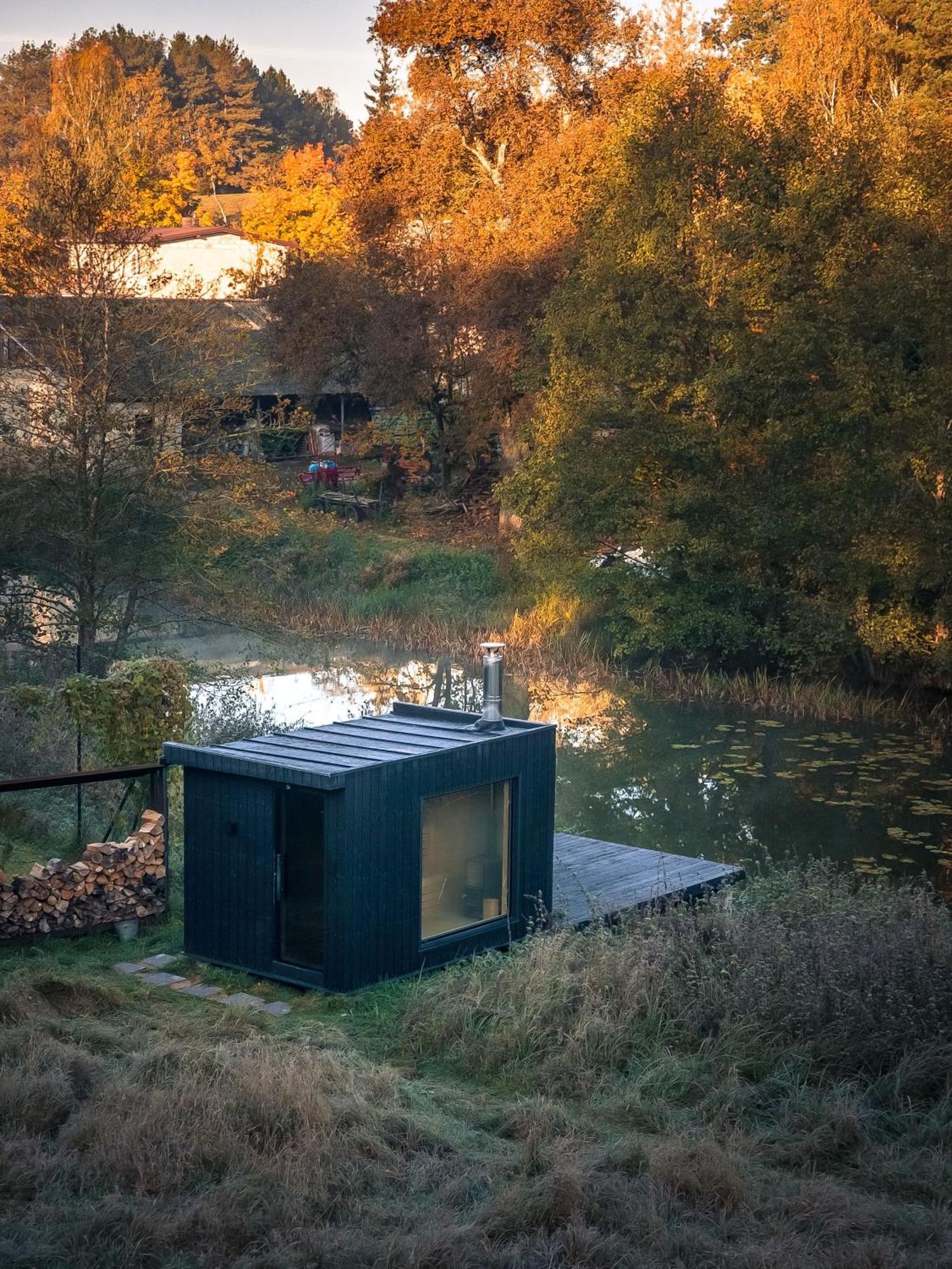 Dom Pod Klonem Na Kaszubach Vila Kościerzyna Exterior foto